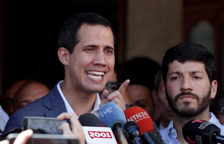 GUAIDÓ DIZ QUE AJUDA HUMANITÁRIA PARA A VENEZUELA COMEÇA A CHEGAR NOS “PRÓXIMOS DIAS”