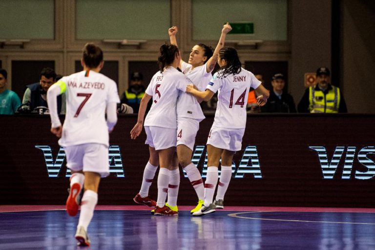 PORTUGAL VENCE UCRÂNIA E QUALIFICA-SE PARA A FINAL DO EUROPEU DE FUTSAL FEMININO