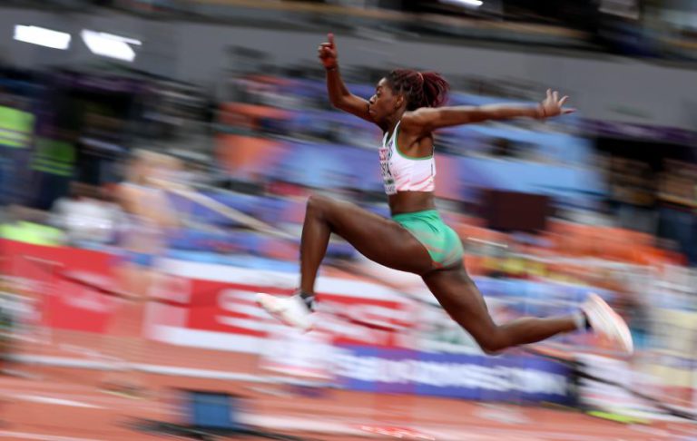 SUSANA COSTA E PATRÍCIA MAMONA NA FINAL DO TRIPLO SALTO DOS EUROPEUS DE PISTA COBERTA