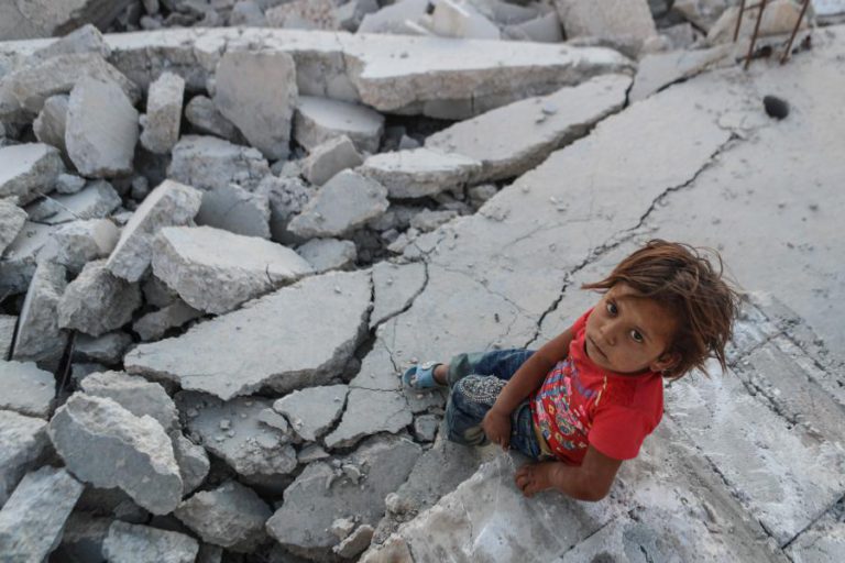 UNICEF ALERTA PARA MORTE DE 1.106 CRIANÇAS DURANTE COMBATES NA SÍRIA EM 2018