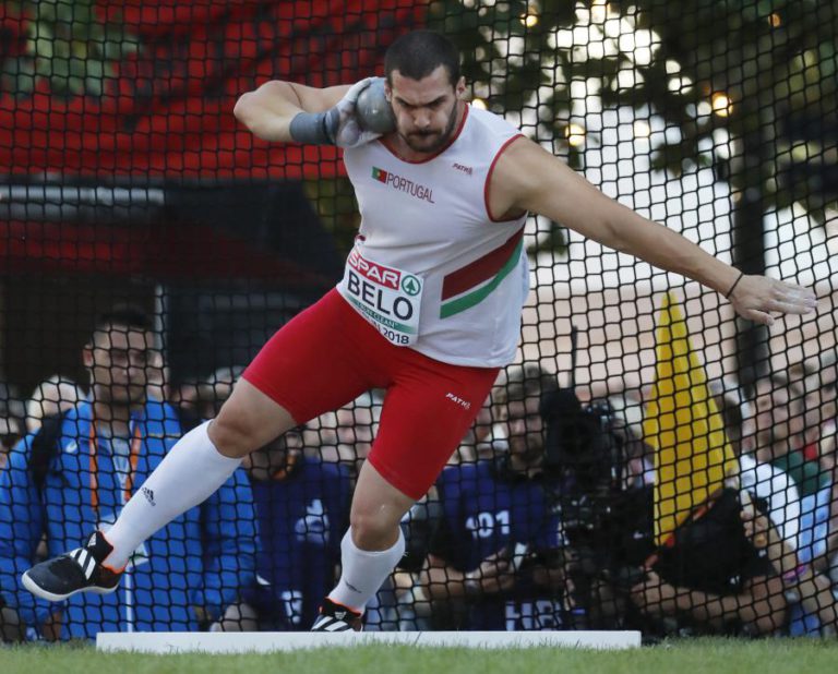 FRANCISCO BELO QUALIFICADO PARA A FINAL DO LANÇAMENTO DO PESO