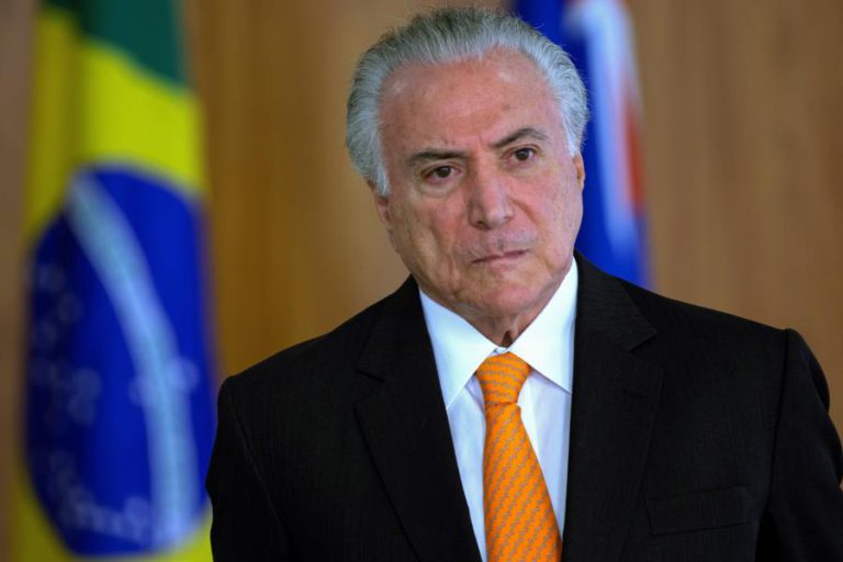 JUSTIÇA BRASILEIRA LIBERTA EX-PRESIDENTE BRASILEIRO MICHEL TEMER