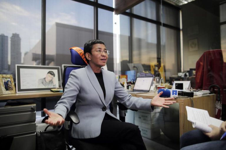 JORNALISTA FILIPINA MARIA RESSA JÁ FOI LIBERTADA