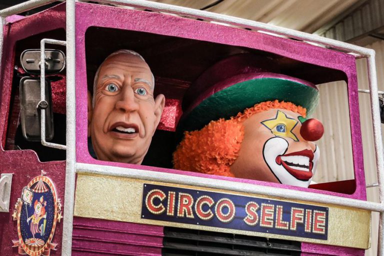 CARNAVAL DE LOULÉ ECOLÓGICO INSPIRA-SE EM MARCELO PARA O “CIRCO SELFIE”