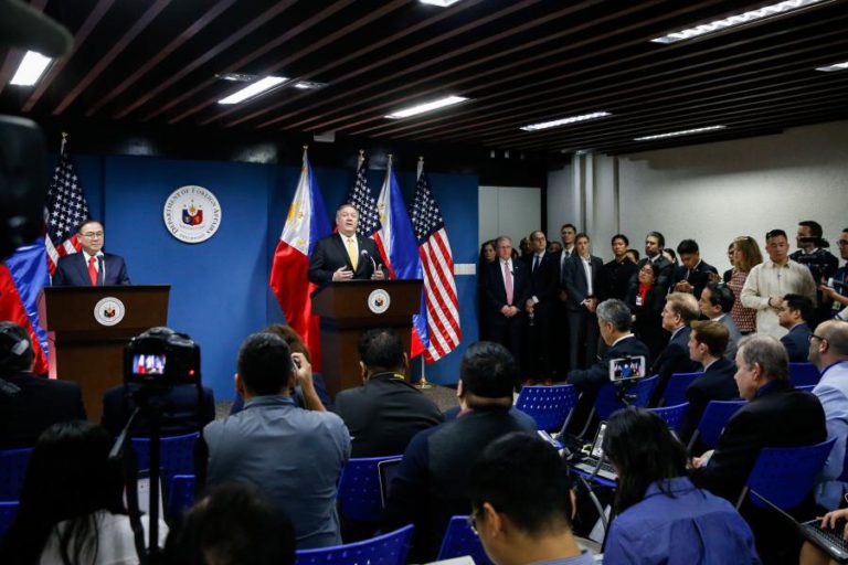 EUA DIZEM QUE ATIVIDADES DE PEQUIM NO MAR DO SUL DA CHINA AMEAÇAM AS FILIPINAS