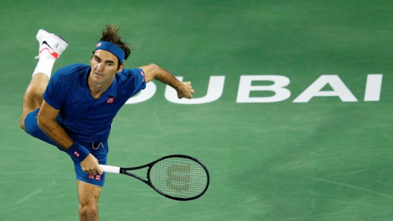 FEDERER CONQUISTA NO DUBAI O 100.º TÍTULO ATP