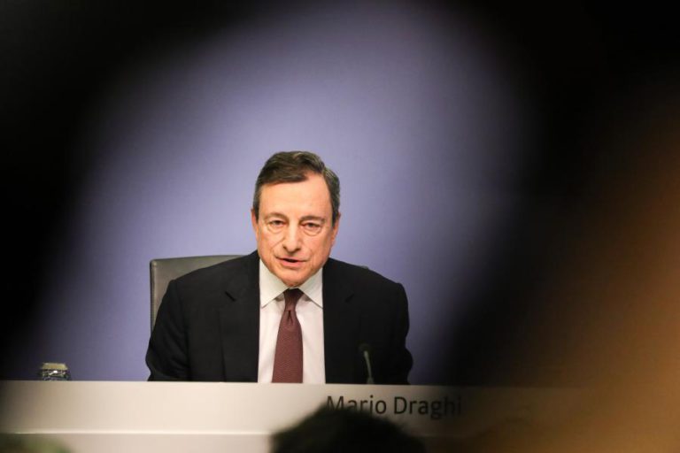 BCE REVÊ EM BAIXA PREVISÃO DE CRESCIMENTO PARA 1,1% NA ZONA EURO EM 2019