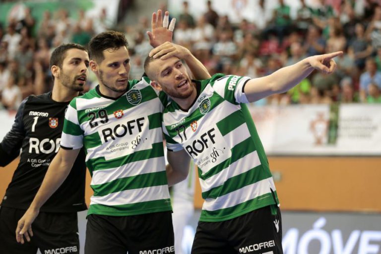 SPORTING CONQUISTA LIGA DOS CAMPEÕES DE FUTSAL