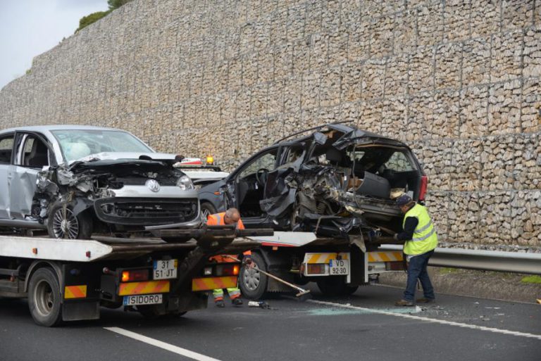 MAIS ACIDENTES, MAS MENOS MORTOS NAS ESTRADAS PORTUGUESAS ATÉ ABRIL