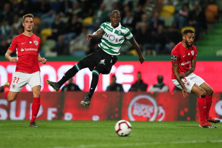 BORJA DE REGRESSO AOS TREINOS NO SPORTING