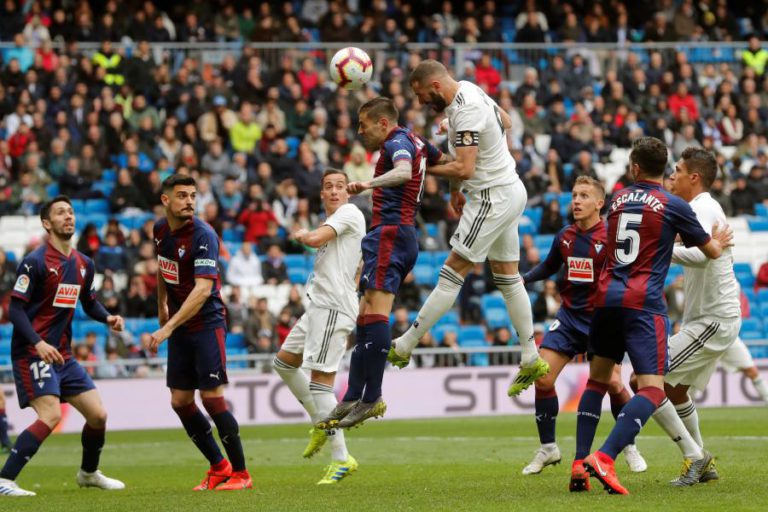 BENZEMA ‘SALVA’ REAL MADRID NA REVIRAVOLTA 2-1 CASEIRA FRENTE AO EIBAR