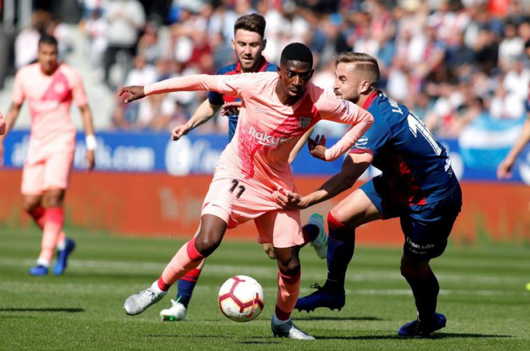 LÍDER FC BARCELONA, SEM MESSI, EMPATA EM CASA DO LANTERNA-VERMELHA HUESCA
