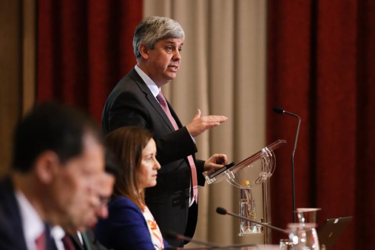 CENTENO DIZ QUE PE “NÃO É UM PROGRAMA ELEITORAL, É UM PROGRAMA DE ESTABILIDADE”