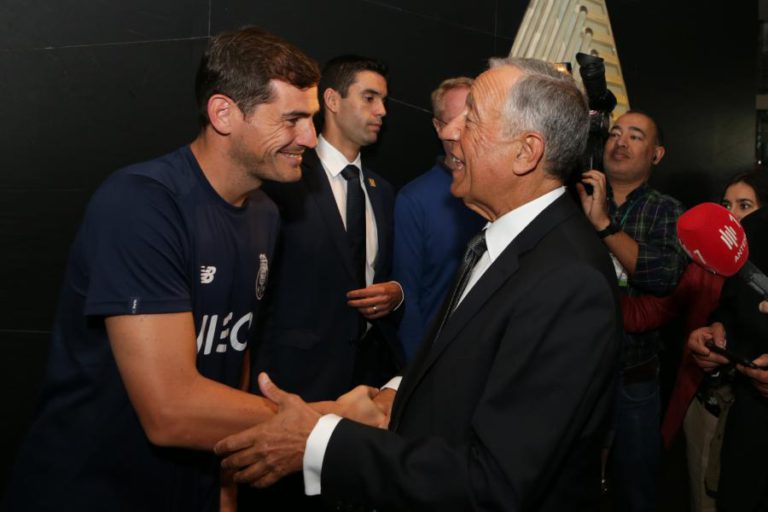 PRESIDENTE DA REPÚBLICA TELEFONOU A CASILLAS QUE SE MOSTROU “MUITO BEM-DISPOSTO”