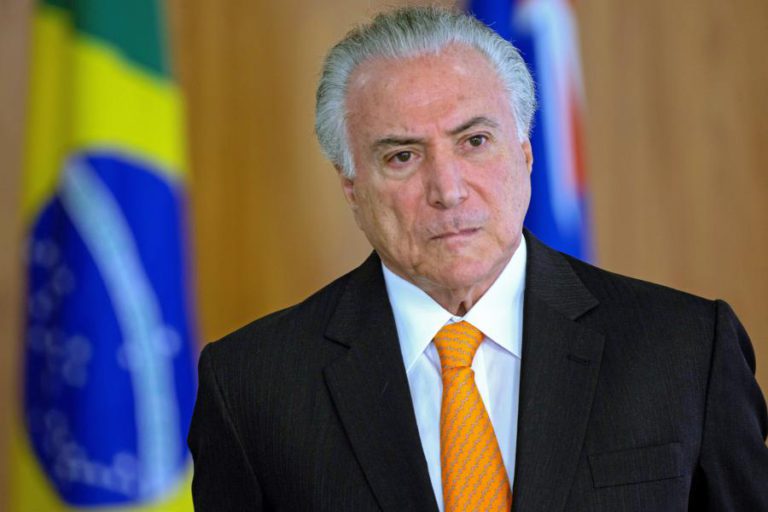 TRIBUNAL EMITE MANDADO DE PRISÃO CONTRA EX-PRESIDENTE DO BRASIL MICHEL TEMER