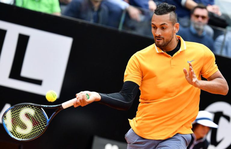 TENISTA NICK KYRGIOS DESISTE DO TORNEIO DE ROLAND GARROS