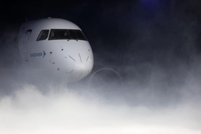 EMBRAER PREVÊ PROCURA DE 10.550 AERONAVES COM ATÉ 150 LUGARES NOS PRÓXIMOS 20 ANOS