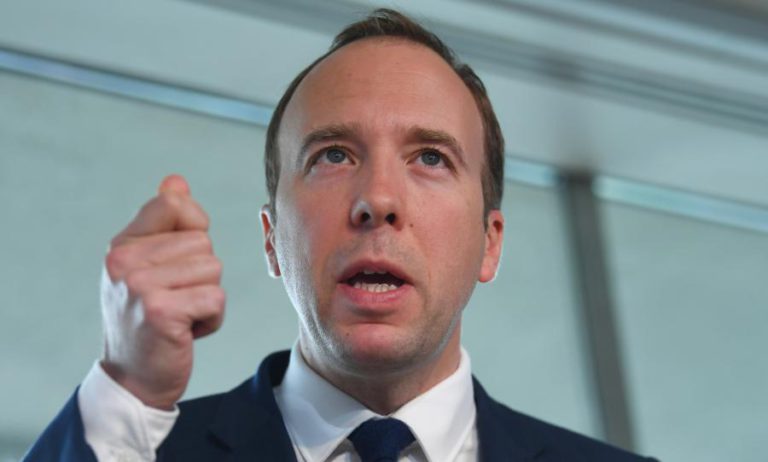 DESISTÊNCIA DE MATT HANCOCK REDUZ PARA SEIS OS CANDIDATOS À SUCESSÃO DE THERESA MAY