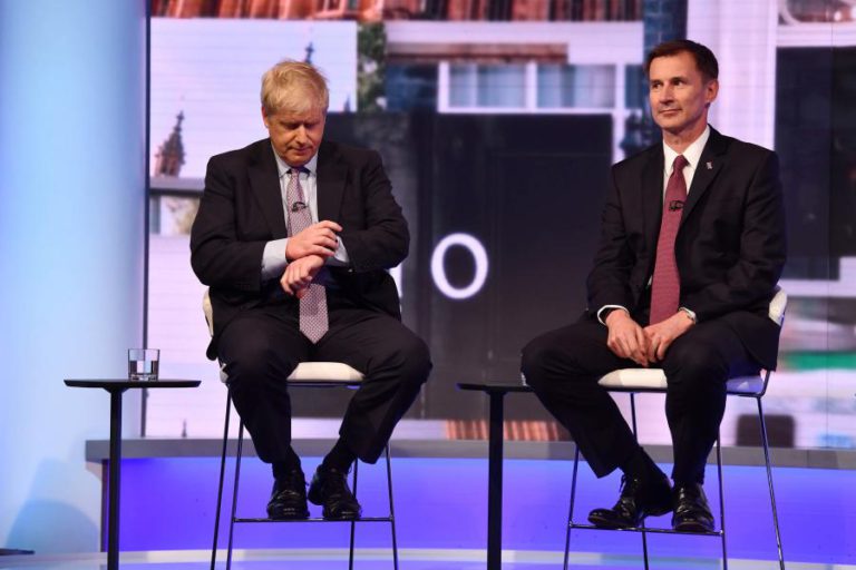 JEREMY HUNT É O ADVERSÁRIO DE BORIS JOHNSON NA ELEIÇÃO PARA SUCEDER A THERESA MAY
