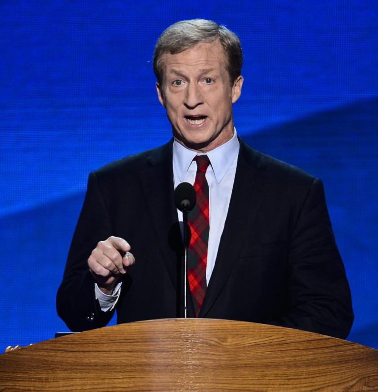 TOM STEYER LANÇA CANDIDATURA À CASA BRANCA, FRUSTRADO COM APATIA DOS DEMOCRATAS