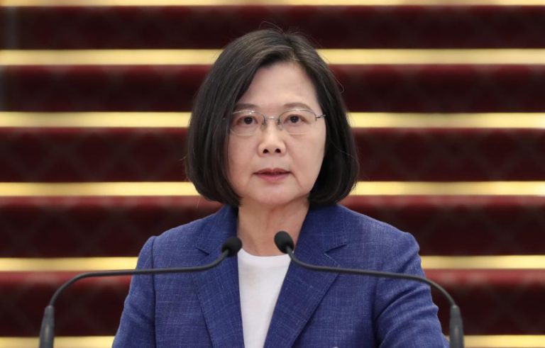 LÍDER TAIWANESA AFIRMA NOS ESTADOS UNIDOS QUE TAIWAN “NUNCA SE SENTIRÁ INTIMIDADO”