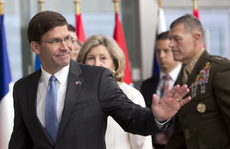 CASA BRANCA NOMEIA MARK ESPER SECRETÁRIO DA DEFESA