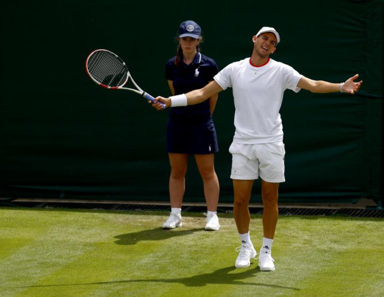 DOMINIC THIEM ELIMINADO NA PRIMEIRA RONDA DE WIMBLEDON