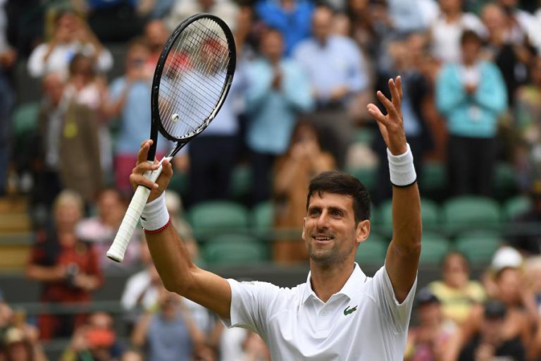 WIMBLEDON: DJOKOVIC ASSEGURA QUARTOS DE FINAL