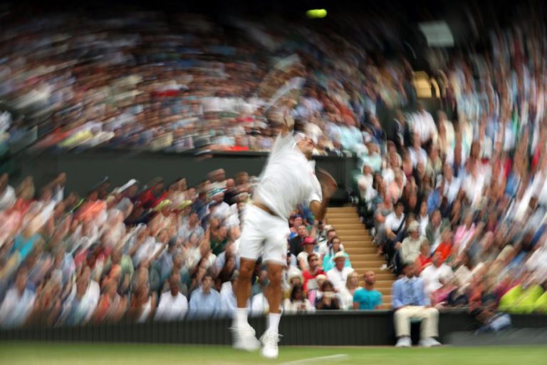 ROGER FEDERER NOS QUARTOS DE FINAL DE WIMBLEDON