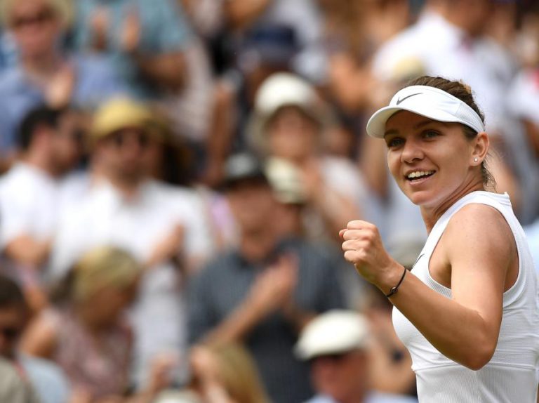 SIMONA HALEP APURA-SE PELA PRIMEIRA VEZ PARA A FINAL DE WIMBLEDON EM LONDRES