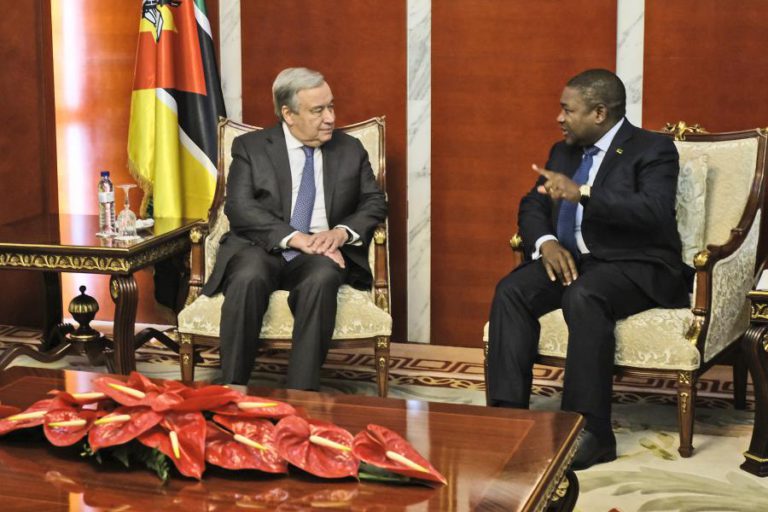 GUTERRES DIZ QUE TESTEMUNHOU “TERRÍVEL NÍVEL DE DESTRUIÇÃO E DE SOFRIMENTO” EM MOÇAMBIQUE
