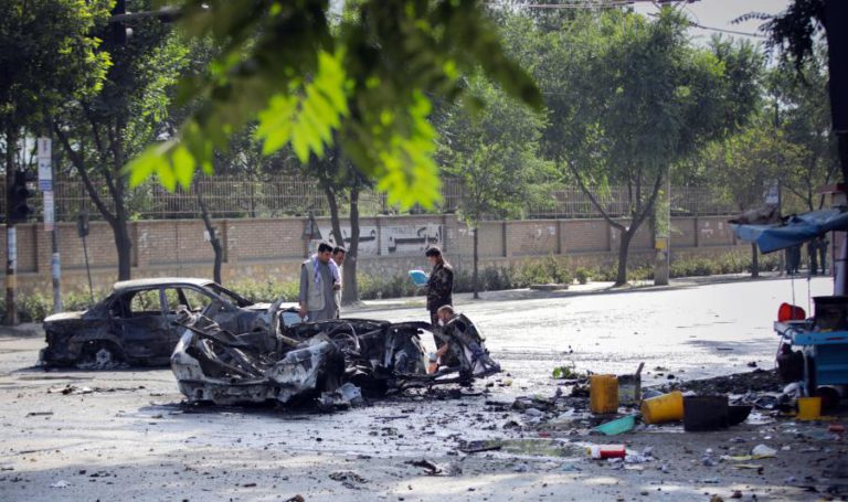 PELO MENOS DEZ MORTOS E MAIS DE 40 FERIDOS EM TRÊS EXPLOSÕES EM CABUL