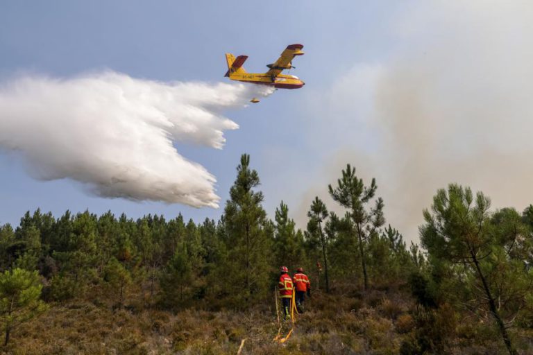 MAIORIA DO FOGO DE VILA DE REI DOMINADO MAS TARDE DE CALOR VAI PÔR MEIOS À PROVA