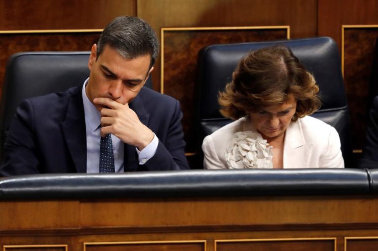 PARLAMENTO ESPANHOL CHUMBA INVESTIDURA DE PEDRO SÁNCHEZ COMO PM