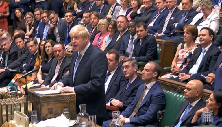 PM BORIS JOHNSON ANUNCIA QUE REINO UNIDO NÃO VAI NOMEAR COMISSÁRIO EUROPEU