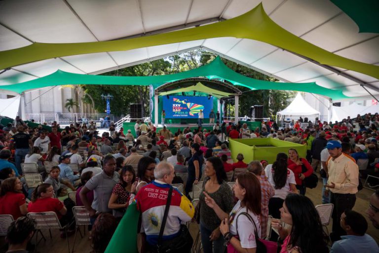 MAIS DE MIL PARTICIPANTES NO 25. º FORO DE SÃO PAULO EM CARACAS