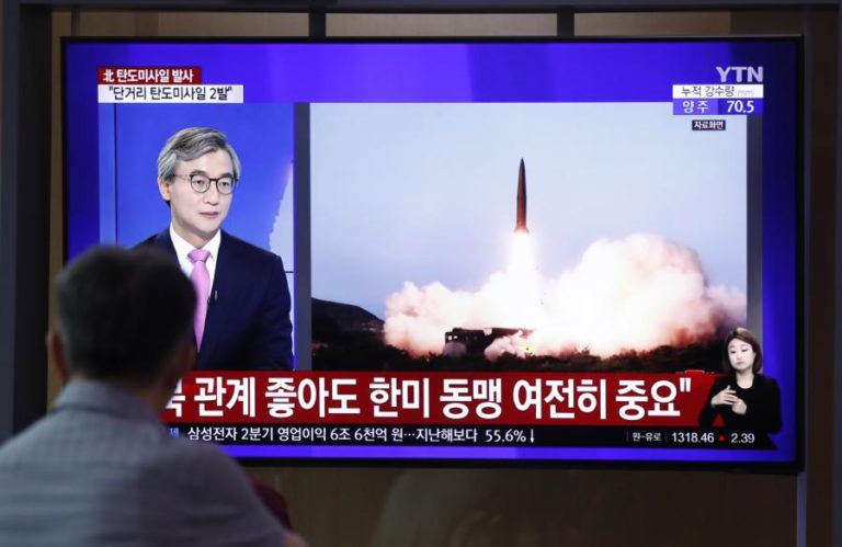 COREIA DO NORTE DISPAROU DOIS MÍSSEIS BALÍSTICOS – DEFESA SUL-COREANA