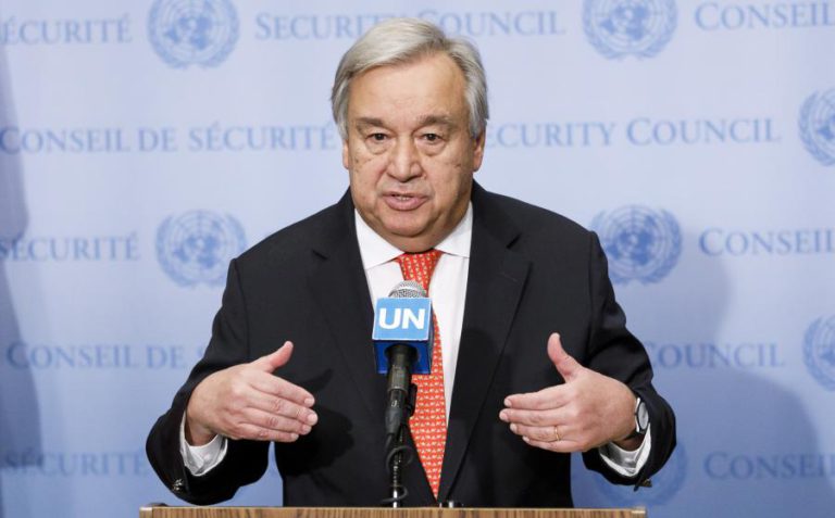 GUTERRES SOLIDÁRIO COM FORÇAS ARMADAS DA RDCONGO NO COMBATE AO TERRORISMO