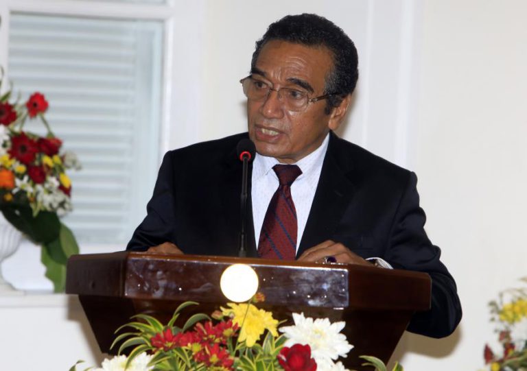 (CORREÇÃO DE FOTOGRAFIA) PRESIDENTE TIMORENSE SUBLINHA “SUCESSO MILITAR” DA INTERFET EM TIMOR-LESTE