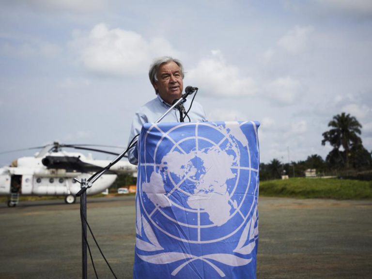 GUTERRES DIZ QUE CIMEIRA DE AÇÃO CLIMÁTICA IMPULSIONA CRIAÇÃO DE MELHORES EMPREGOS
