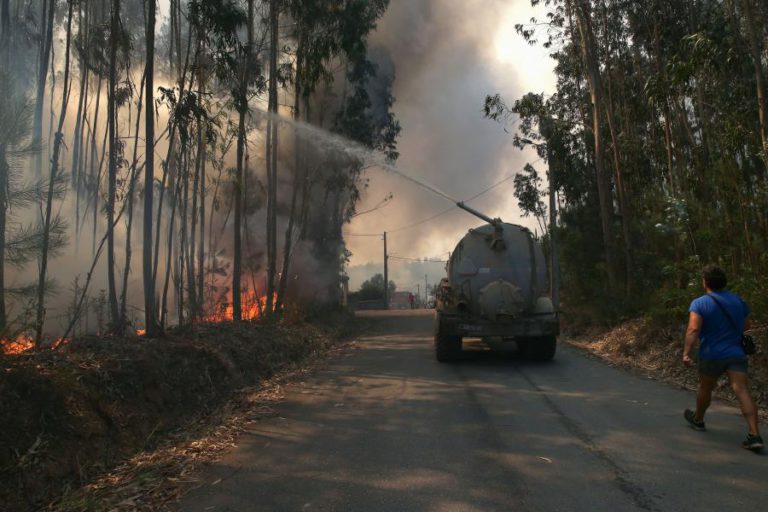 INCÊNDIO EM ODEMIRA COM DUAS FRENTES ATIVAS MOBILIZA MAIS DE 220 OPERACIONAIS