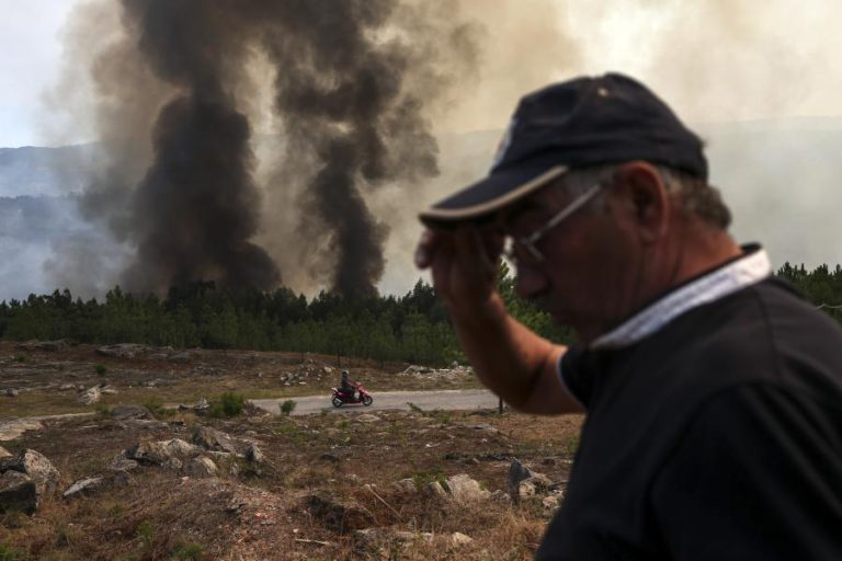 UM DOS DOIS INCÊNDIOS DE CASTRO DAIRE ENTROU EM FASE DE RESOLUÇÃO
