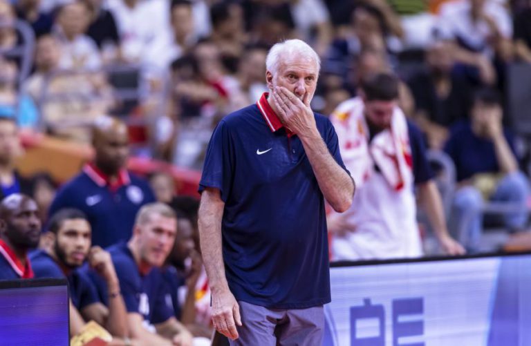 POPOVICH (EUA) RECONHECE QUE DERROTA NO MUNDIAL DE BASQUETEBOL É “DOLOROSA” E ELOGIA FRANÇA