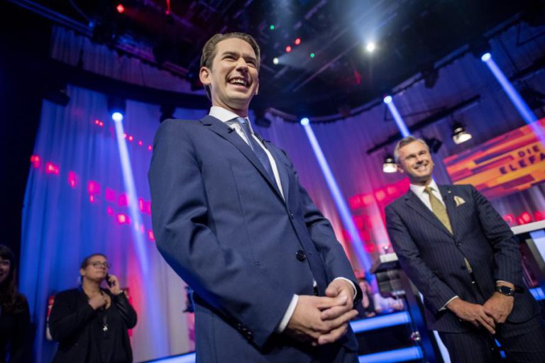 ÁUSTRIA VOTA DOMINGO EM LEGISLATIVAS ANTECIPADAS COM SEBASTIAN KURZ COMO FAVORITO