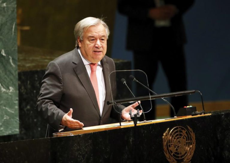 GUTERRES ALERTA QUE O MUNDO ENFRENTA O RISCO IMINENTE DE UMA “GRANDE FRATURA”