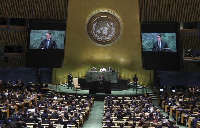 OPOSIÇÃO BRASILEIRA CLASSIFICA DISCURSO DE BOLSONARO NA ONU DE “VERGONHA INTERNACIONAL”