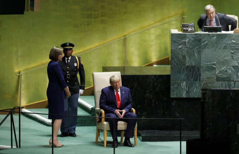 TRUMP DEFENDEU NA ONU OS EUA COMO POTÊNCIA PROMOTORA DE ALIANÇAS
