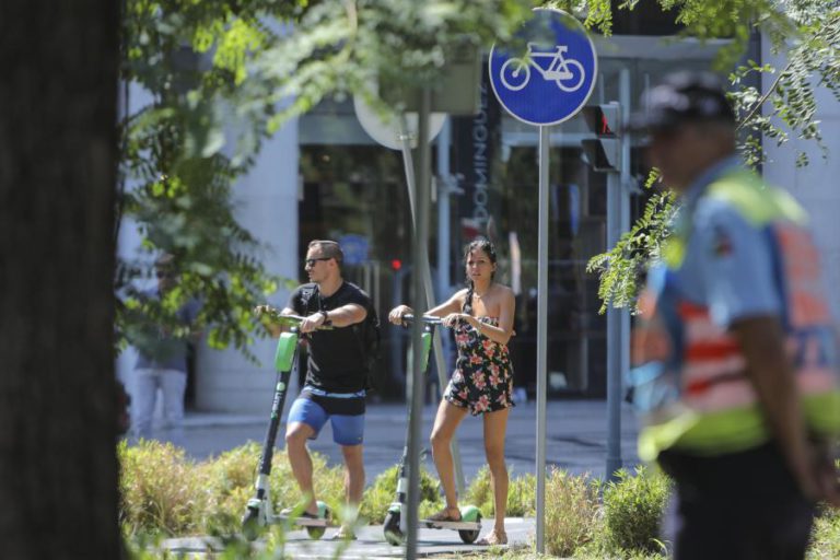 PSP DE LISBOA RECUPERA TROTINETES NO VALOR DE 10.000 EUROS