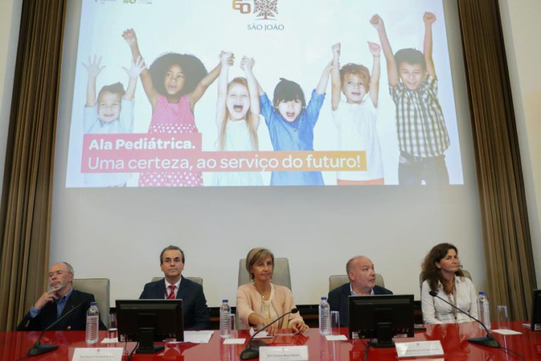 CONSTRUÇÃO DA ALA PEDIÁTRICA DO HOSPITAL SÃO JOÃO NO PORTO ARRANCOU HOJE