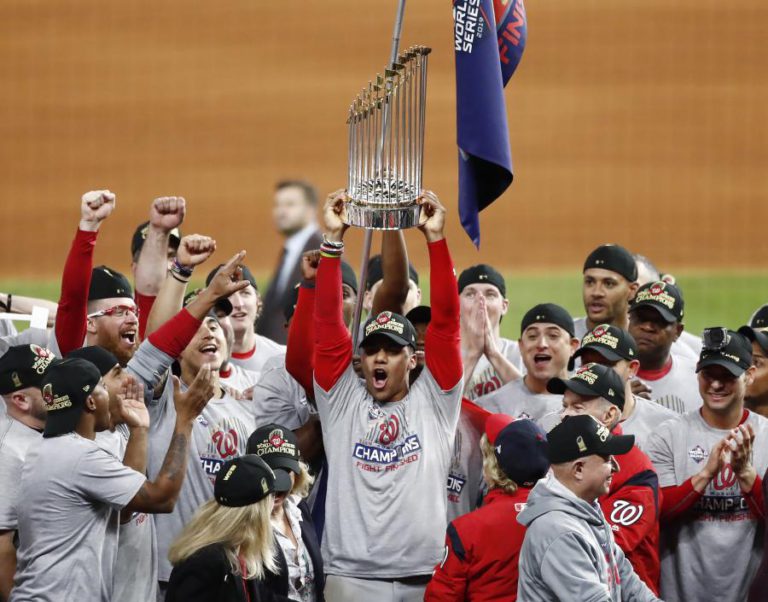 WASHINGTON NATIONALS CONQUISTAM PRIMEIRA ‘WORLD SERIES’ DE BASEBOL DA SUA HISTÓRIA